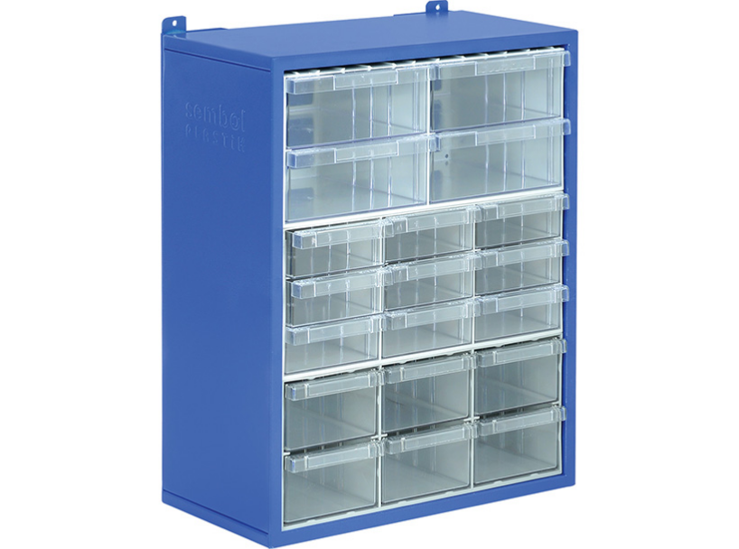 Çekmeceli Tek Yönlü Metal Dolap TMD 113-A